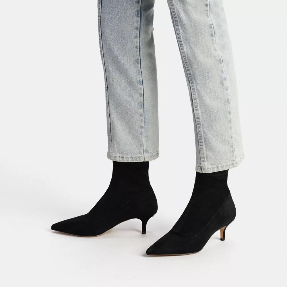 Coach Jade Sock Ankle Bootie